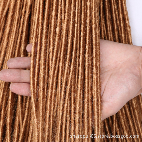 micro locs synthetic hair extension dread locs crochet hair